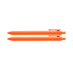 Orange jotter pens
