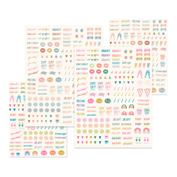 Planner Sticker Sheets– Talking Out Of Turn