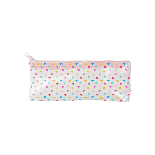 Tiny Hearts Pixie - Cute Pencil Pouch - Talking Out of Turn