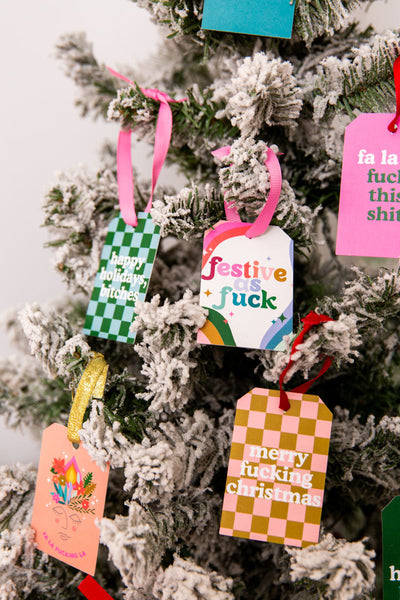 Holiday Gift Tags - Talking Out Of Turn