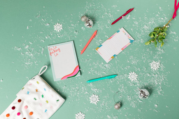 Holiday Tearaway Notepads - Talking Out Of Turn