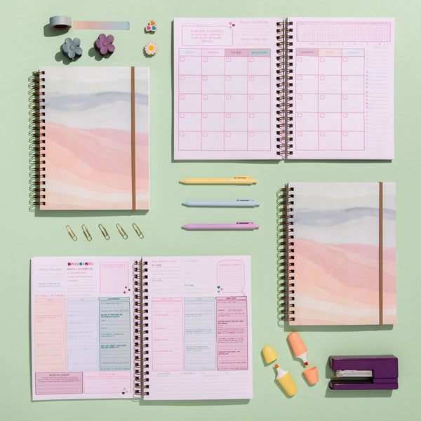 Undated Perpetual Goal Setting Planner
