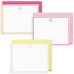 Hi Frame Set is a cute stationery set of hand lettered hi in different colors.