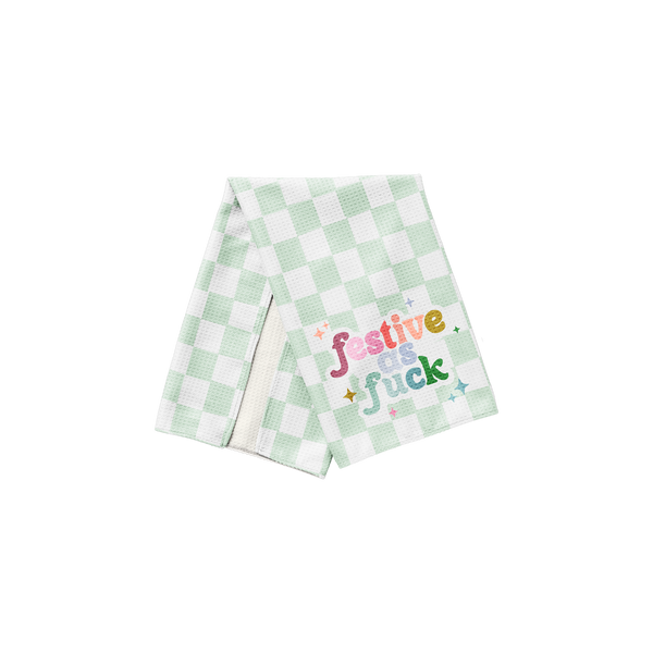 Holiday kitchen discount linens