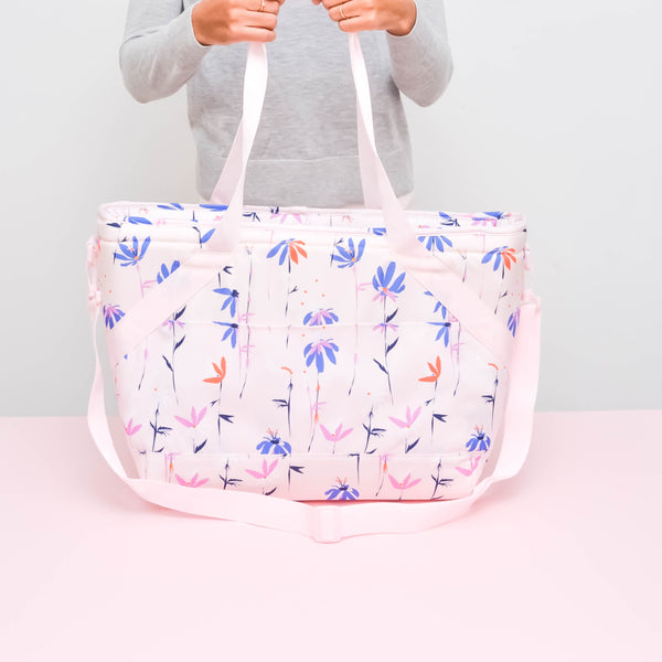 Pink Straw Ice Queen - Cooler Bag - Talking Out of Turn