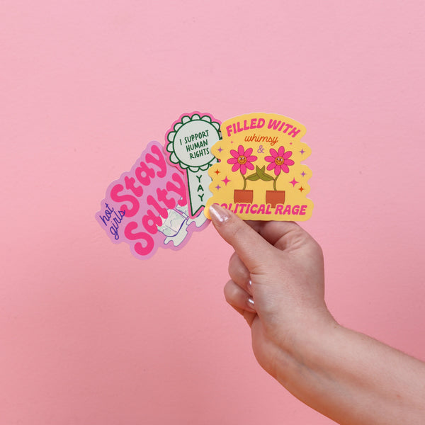 Non-Packaged Individual Stickers