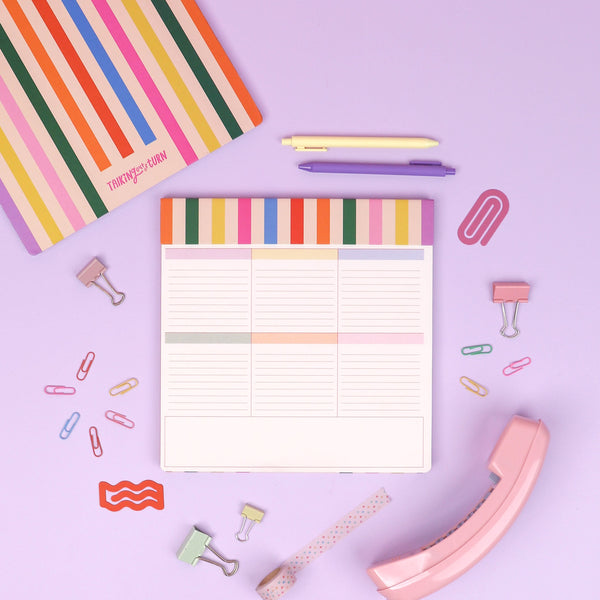 Happy Stripes Paper Pal - Talking Out Of Turn