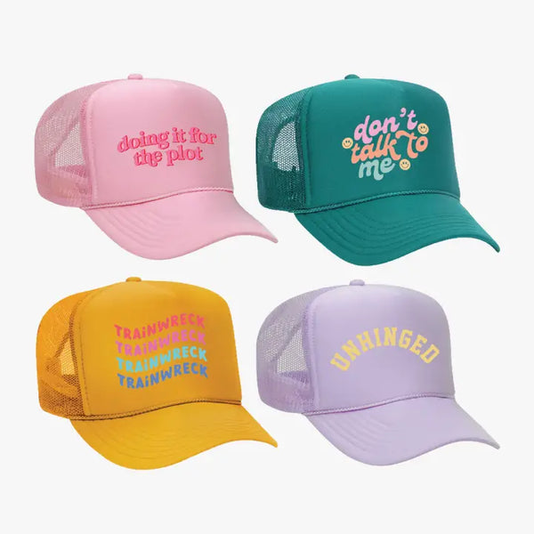 Don't Talk To Me Trucker Hat