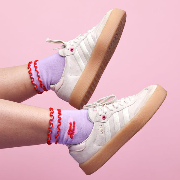 Hot Mess Ruffle Socks - Talking Out Of Turn
