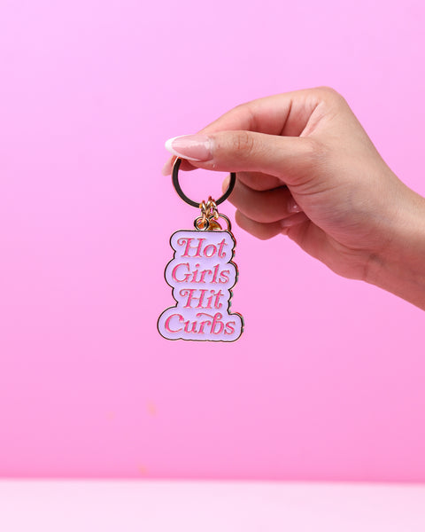 Hot Girls Hit Curbs Key Charm - Talking Out Of Turn