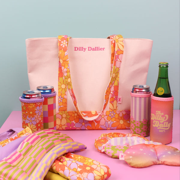 Dilly Dally Reversible Slim Can Holders