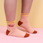 Don't Be A Dick Ruffle Socks