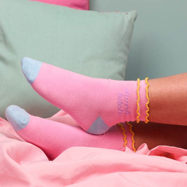 Dumb Bitch Ruffle Socks