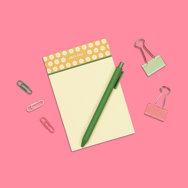Tearaway Notepads - Shit List Daisy - Talking Out Of Turn