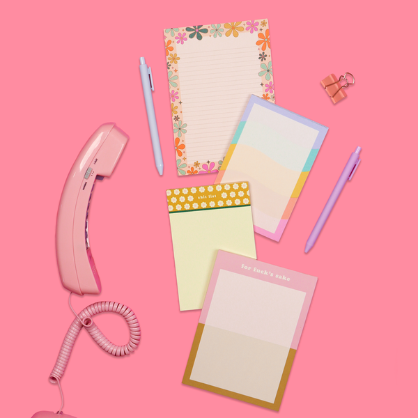 Tearaway Notepads - Shit List Daisy - Talking Out Of Turn