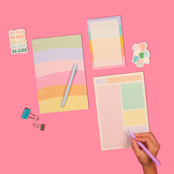 Tearaway Notepads - Weekly Wave - Talking Out Of Turn