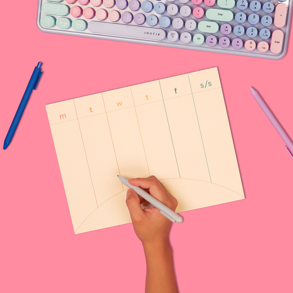 Tearaway Notepads - Weekly Calendar - Talking Out Of Turn