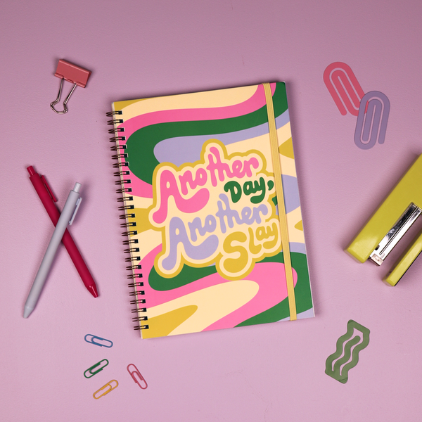 Another Day Another Slay Notebook - Talking Out Of Turn