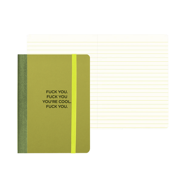 Fuck You Mini Notebook - Talking Out Of Turn