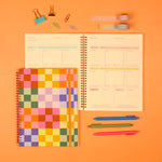 Undated Perpetual Planner - Bold Checker