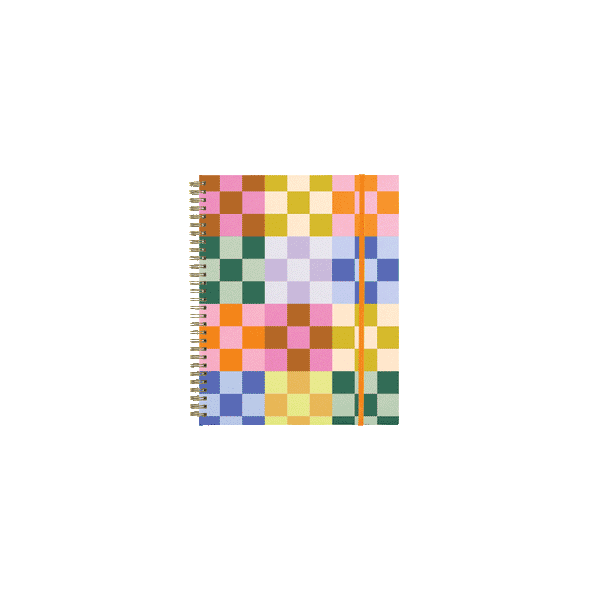 Undated Perpetual Planner - Bold Checker