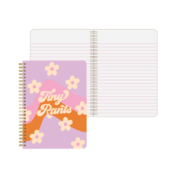 Tiny Rants Mini Spiral Notebook