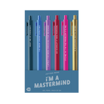 This vibrant 6-pen set is inspired by Taylor Swift lyrics, with quotes like “It’s me. Hi. I’m the problem, it’s me.” and “Meet me at midnight.” Each gel pen writes smoothly with quick-dry ink—perfect for journaling, note-taking, or gifting to your favorite Swiftie.