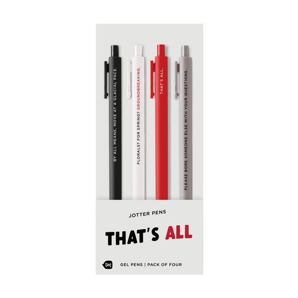 Jotter Sets 4 Pack - Talking Out Of Turn