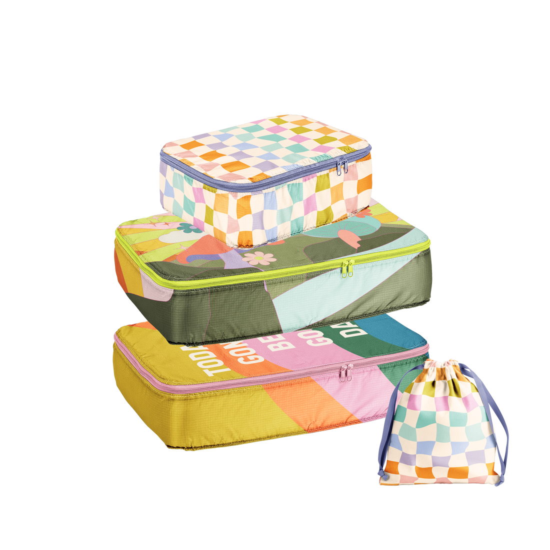 Good Day Packing Cube Set Talking Out Of Turn good-day-packing-cube-set-talking-out-of-turn