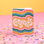 Congrats Rainbow Swirl