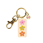 Patchwork Daisy Key Charm