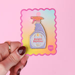 bullshit repellent enamel pin - Talking Out Of Turn