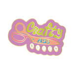 crafty ass bitch enamel pin - Talking Out Of Turn