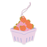Strawberries Air Freshener