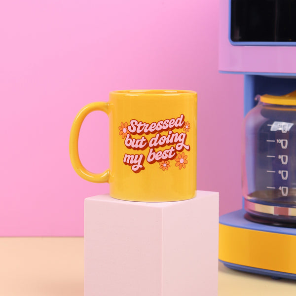 Stressed But Doing My Best Classic Mug