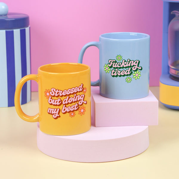 Stressed But Doing My Best Classic Mug