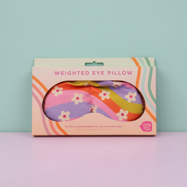 Cheerful Daisy Weighted Eye Pillow