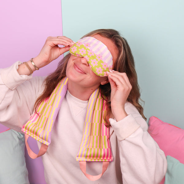 Daisy Doodles Weighted Eye Pillow