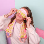 Clover Stripe Weighted Neck Wrap