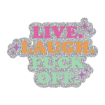 Non-Packaged Individual Glitter Stickers