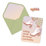 Kicking Myself Birthday