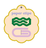 Green & Purple Paper Clips - Talking Out Of Turn