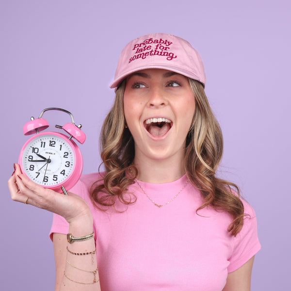 Probably Late For Something Dad Hat