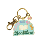 Take Me to The Bookstore Key Charm