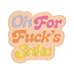 oh for fuck's sake enamel pin