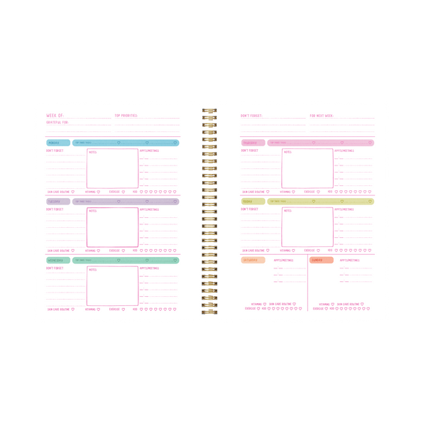 Undated Perpetual Planner - Is It The Weekend Yet?