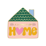 i wanna go home enamel pin