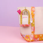 Dilly Dallier Pretty Florals Mini Bag Charm
