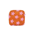 Daisy Dot Red Puffy Mod Pouch - Talking Out Of Turn