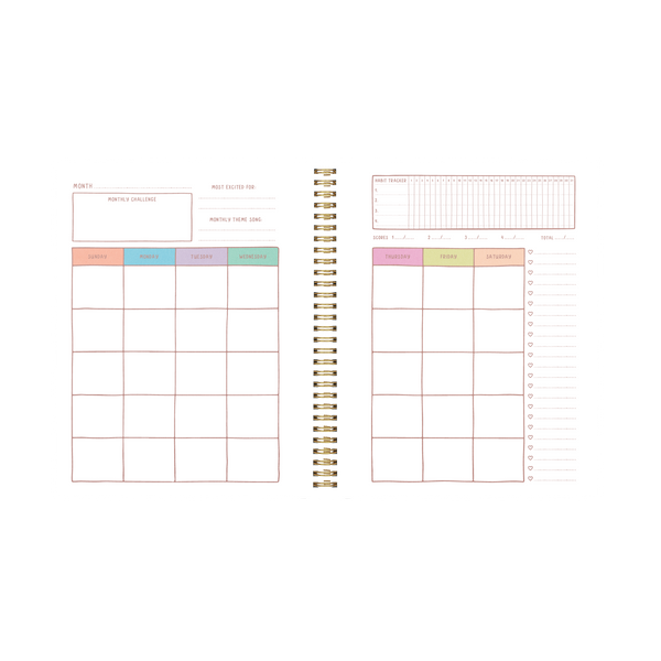 Undated Perpetual Planner - Is It The Weekend Yet?